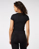 Short Sleeve Top - Black